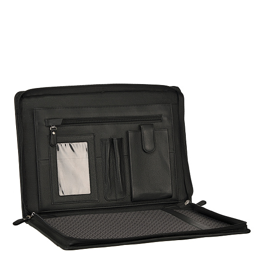 Папка для документов с ручкой Dr. Koffer из натуральной кожи