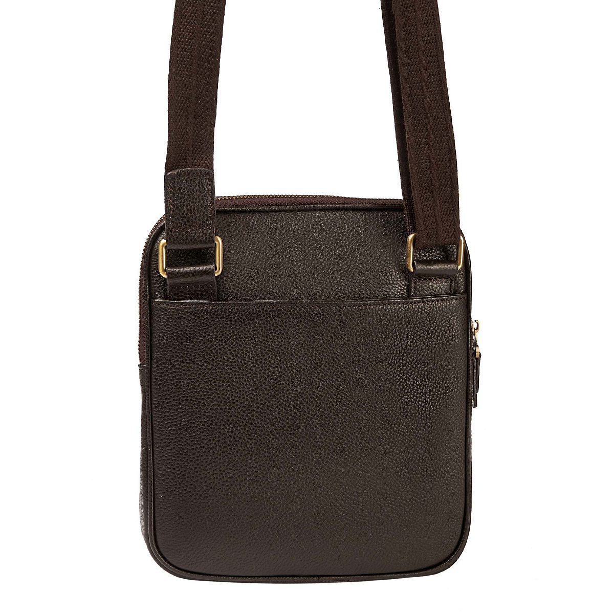 Сумка через плечо коричневая Dr.Koffer M402714-220-09