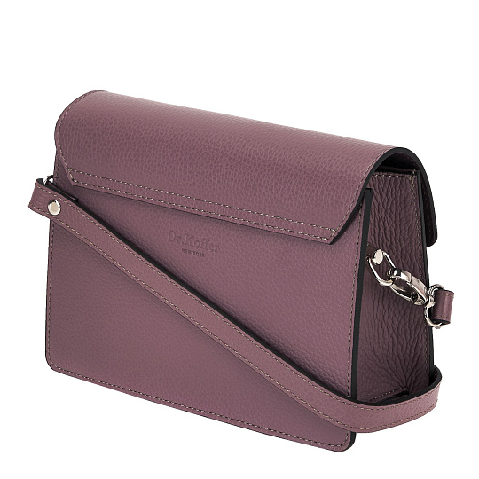 Женская сумка Dr. Koffer из натуральной кожи цвета фуксия