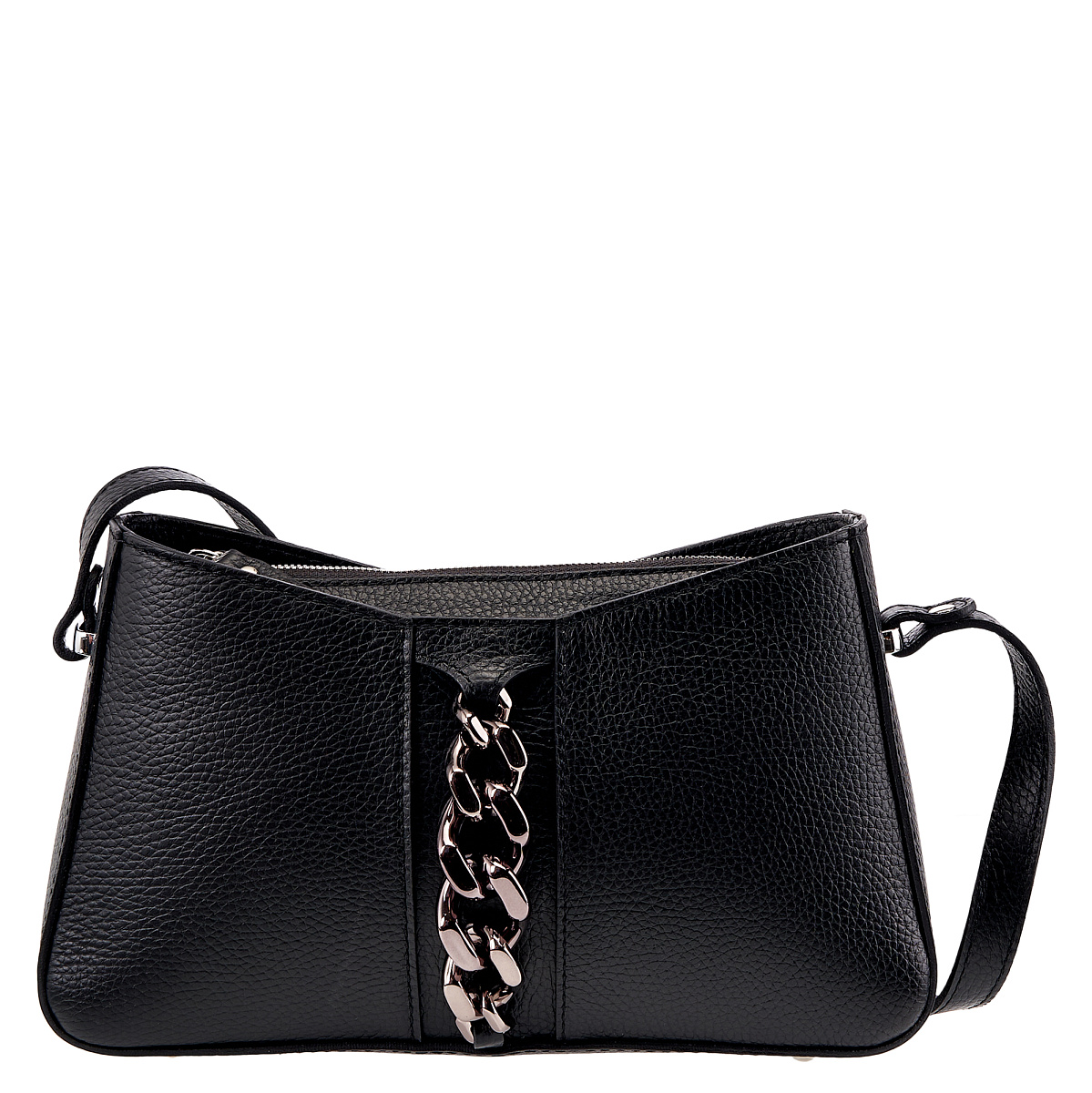 Женская сумка Dr. Koffer из натуральной кожи черная