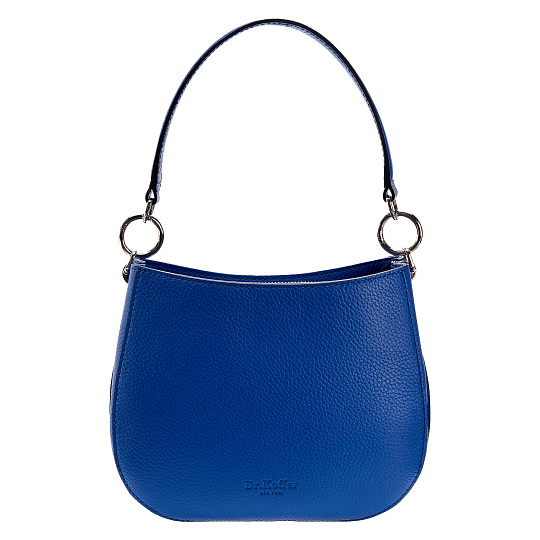 Женская сумка Dr. Koffer из натуральной кожи синяя