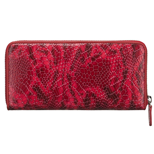 Портмоне Dr.Koffer из натуральной кожи красное