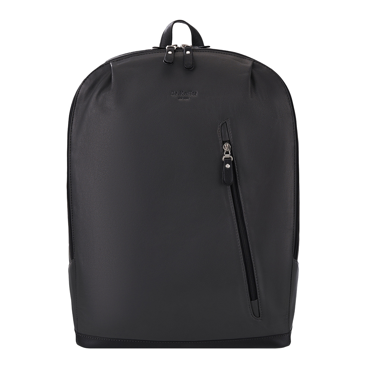 Рюкзак Dr.Koffer из натуральной кожи серый