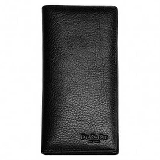 Портмоне Dr.Koffer из натуральной кожи черное