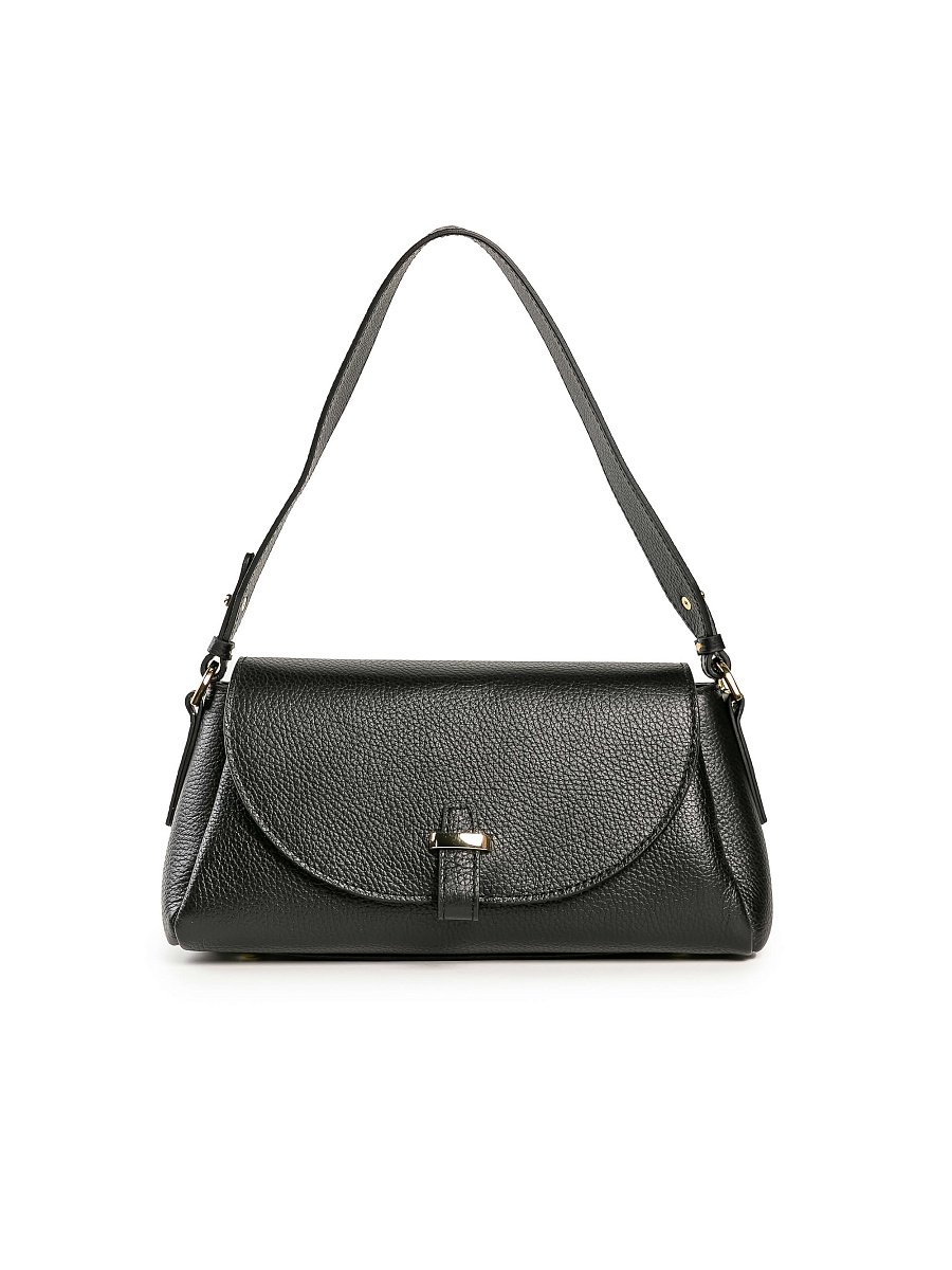 Женская сумка Dr. Koffer из натуральной кожи черная