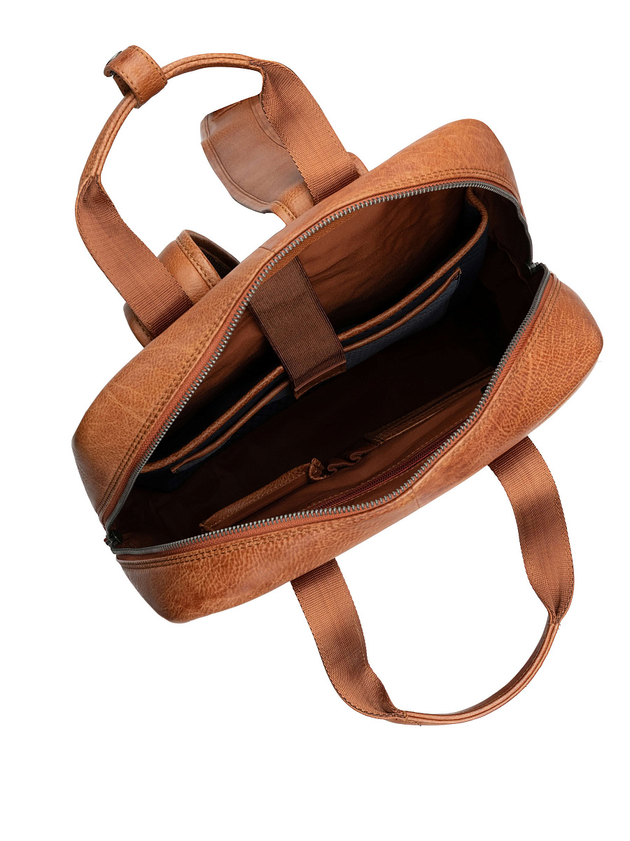 Рюкзак Dr. Koffer из натуральной кожи светло-коричневый