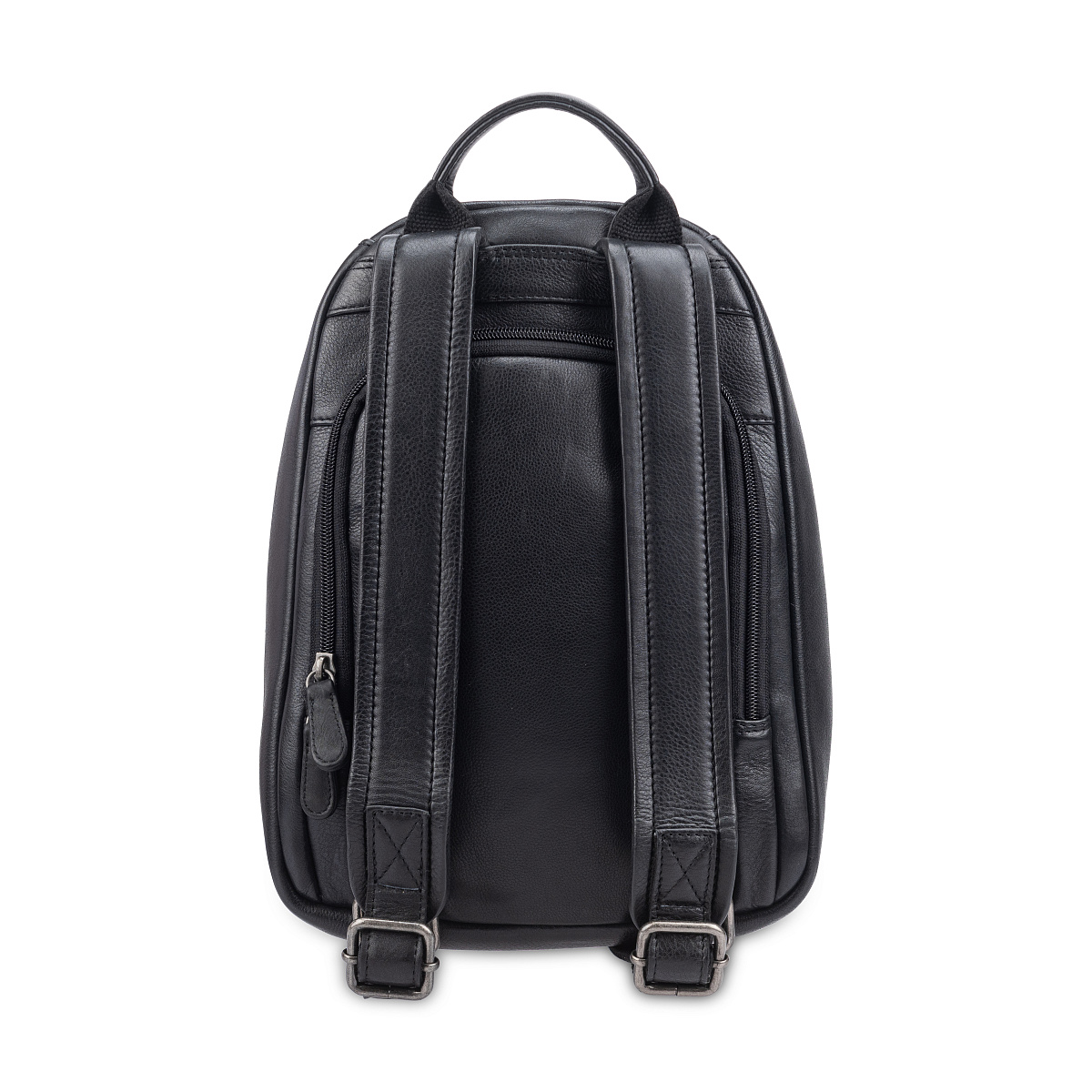 Рюкзак Dr.Koffer из натуральной кожи черный