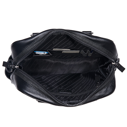 Сумка планшет Dr.Koffer из натуральной кожи черный