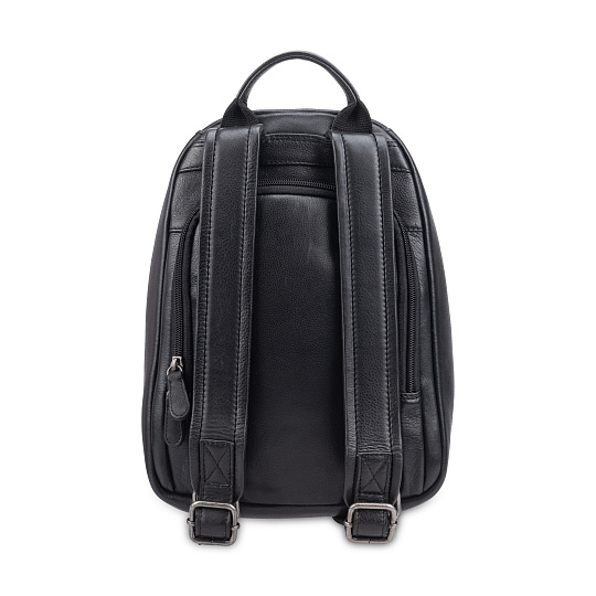 Рюкзак Dr.Koffer из натуральной кожи черный