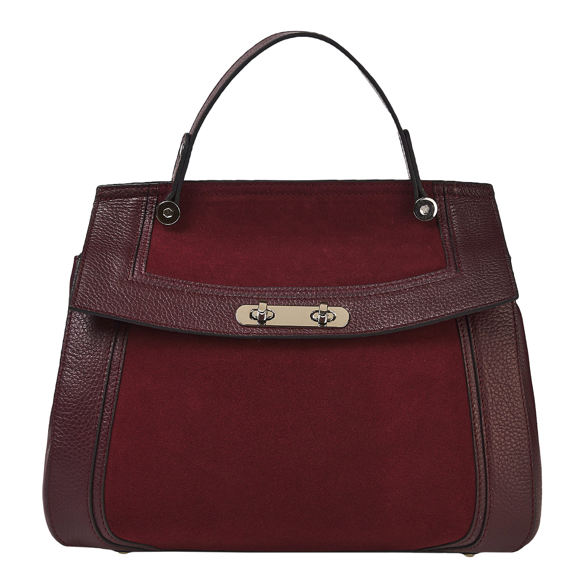 Бордовый сэтчел Dr. Koffer 5613SV-03