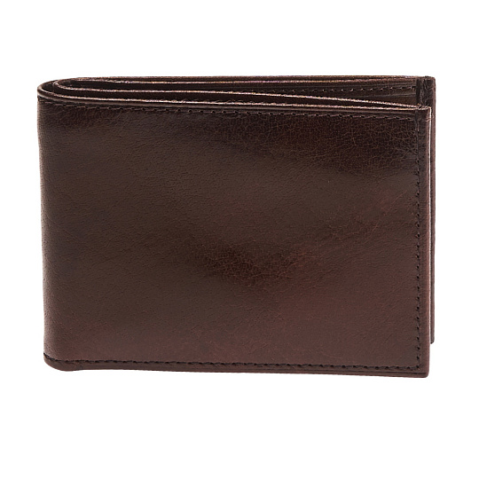 Портмоне Dr.Koffer из натуральной кожи коричневое