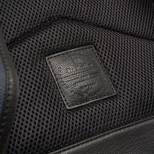 Рюкзак Dr.Koffer из натуральной кожи синий