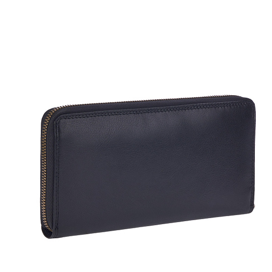 Портмоне Dr.Koffer из натуральной кожи черное