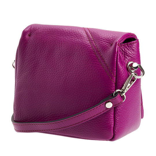 Женская сумка Dr. Koffer из натуральной кожи розовая