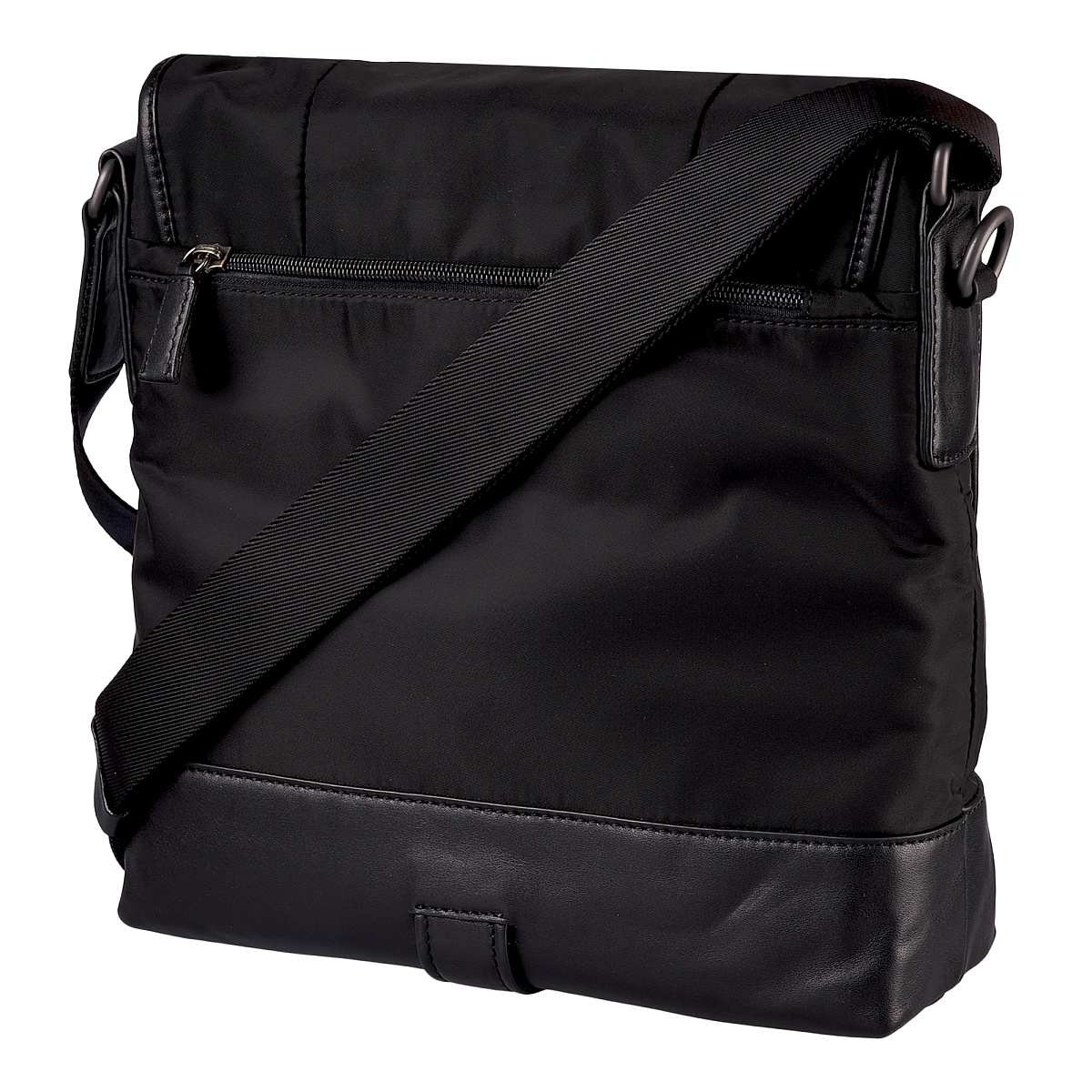 Сумка через плечо Dr.Koffer из нейлона и натуральной кожи