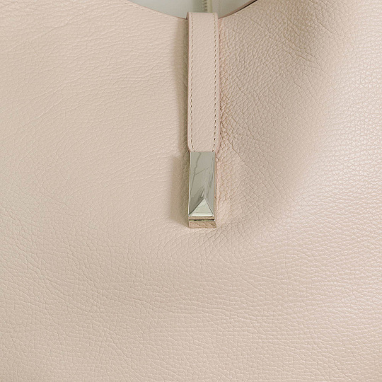 Женская сумка Dr. Koffer из натуральной кожи бежевая