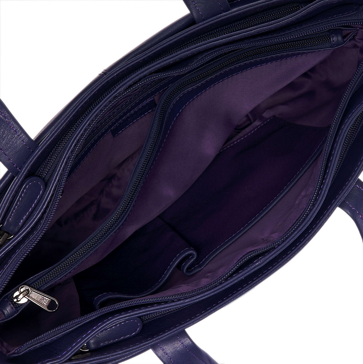 Женская сумка Dr.Koffer из натуральной кожи синяя