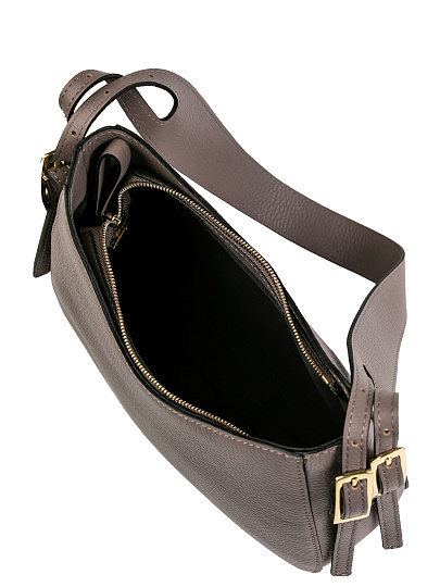 Женская сумка Dr.Koffer из натуральной кожи пыльная роза