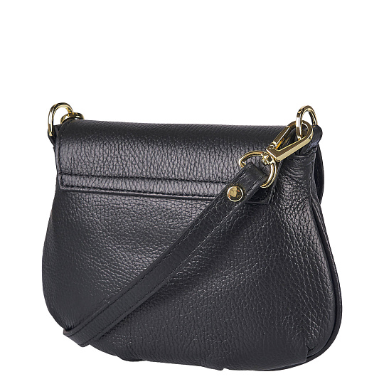 Женская сумка Dr. Koffer из натуральной кожи черная