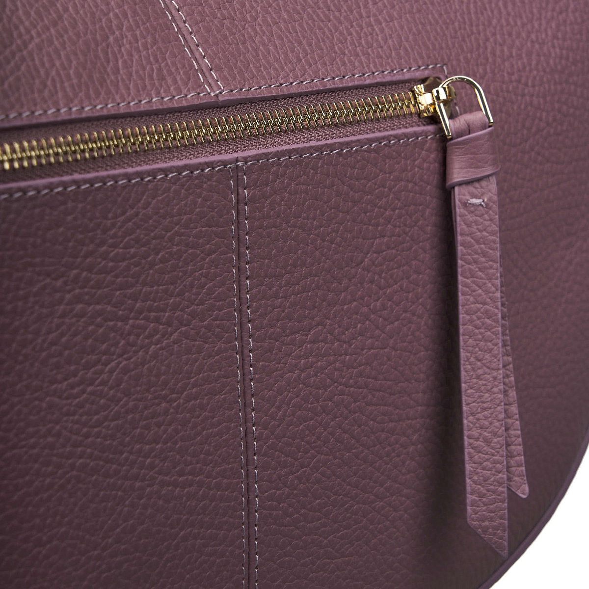 Женская сумка  Dr. Koffer из натуральной кожи фиолетовая