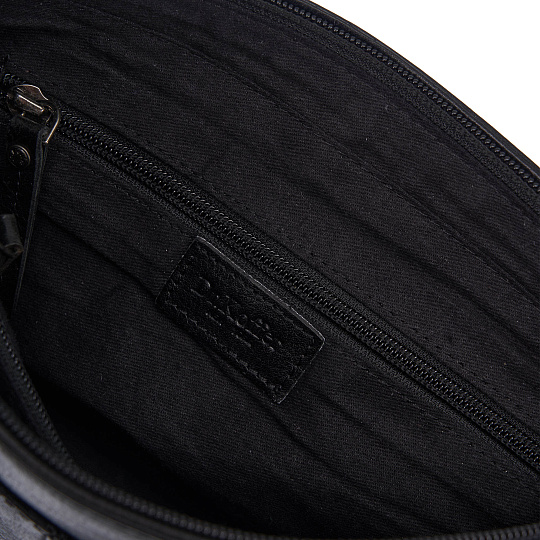 Женская сумка Dr.Koffer из натуральной кожи чёрная