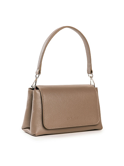 Женская сумка Dr. Koffer из натуральной кожи коричневая