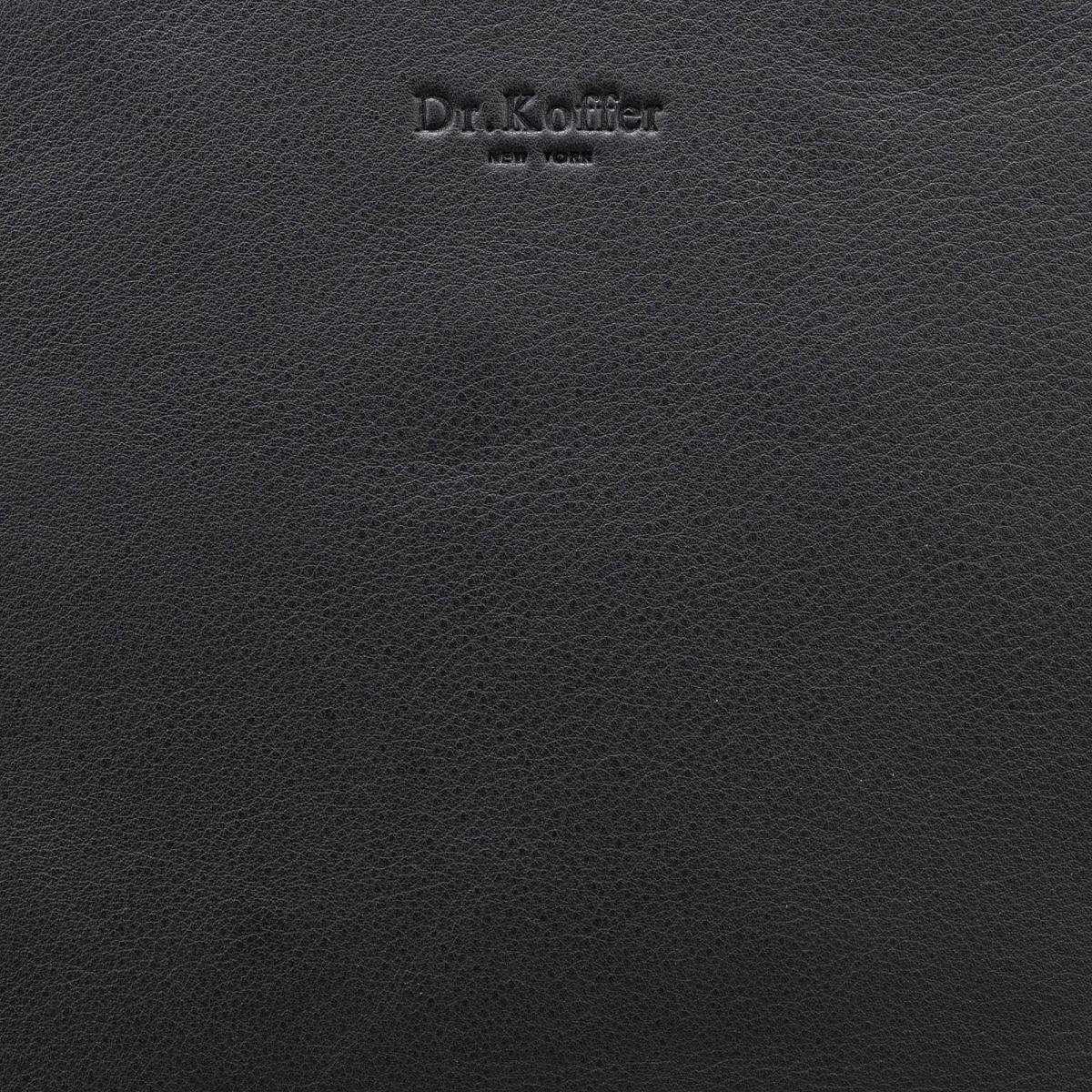 Женская сумка Dr.Koffer из натуральной кожи чёрная