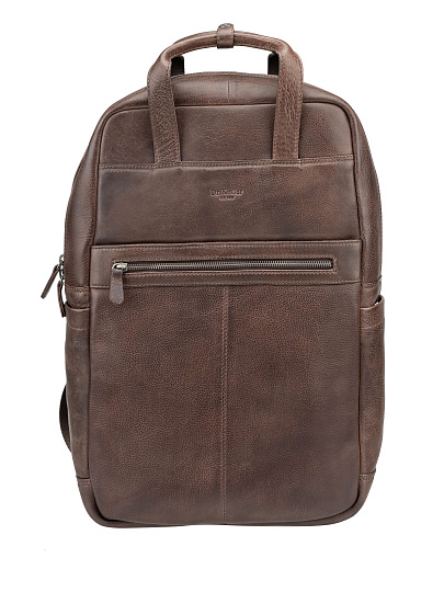 Рюкзак Dr. Koffer из натуральной кожи коричневый