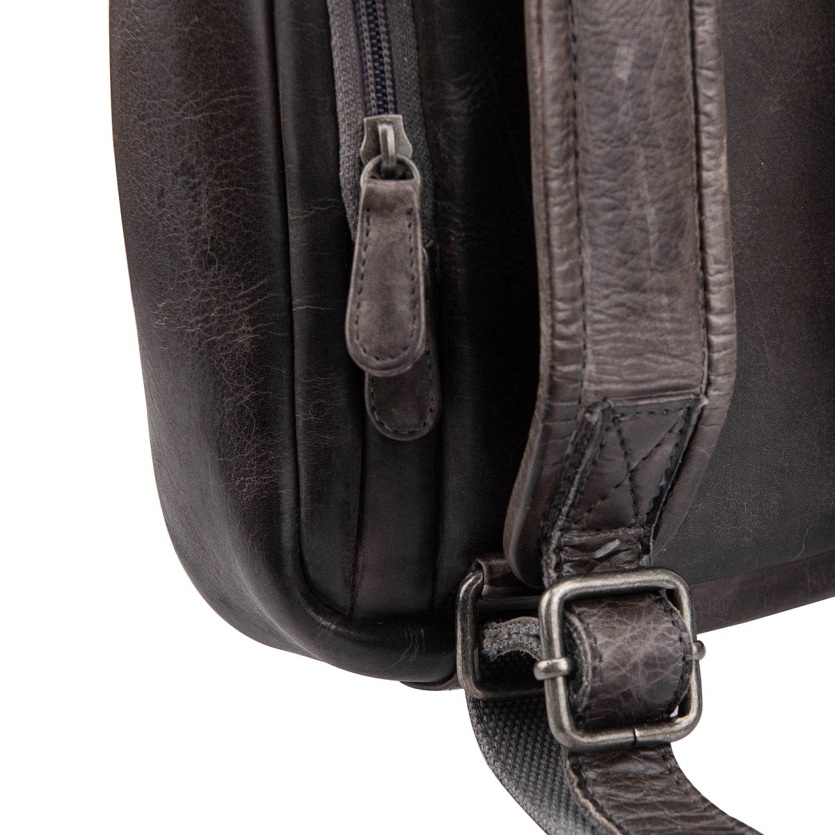 Рюкзак Dr.Koffer из натуральной кожи коричневый