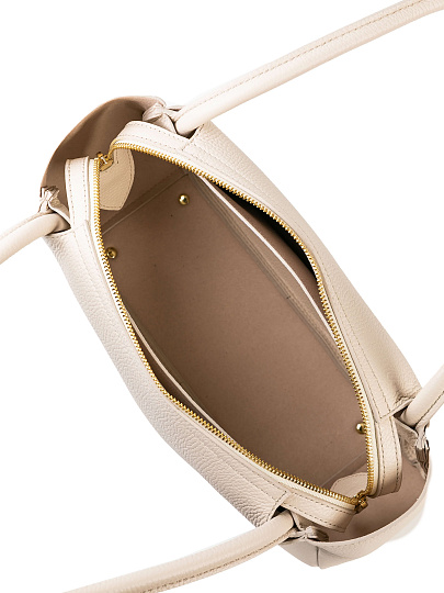 Женская сумка Dr. Koffer из натуральной кожи белая