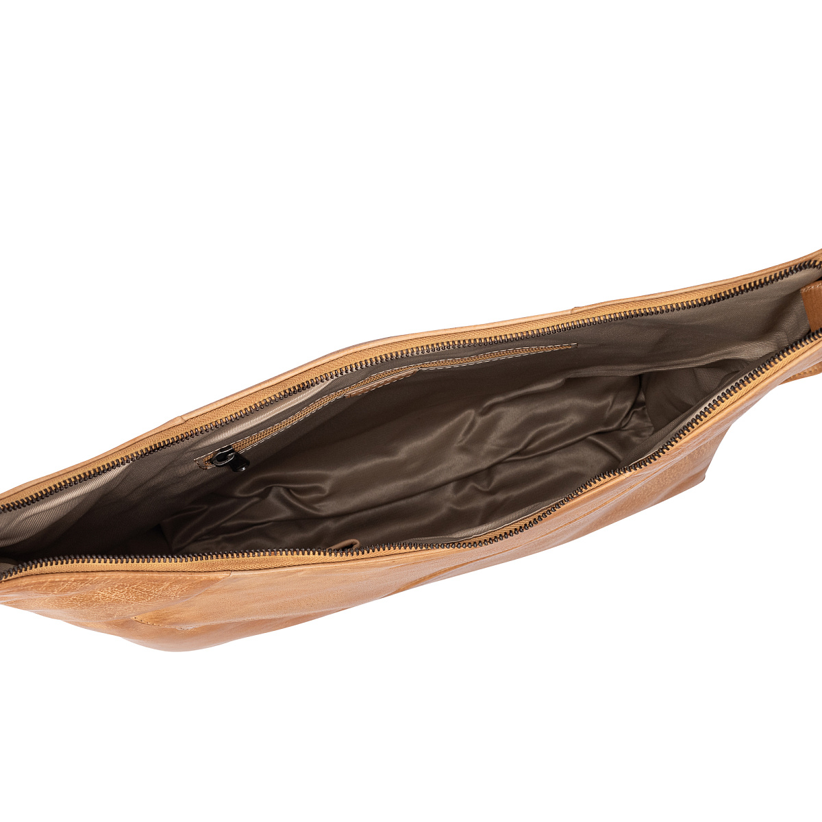 Женская сумка Dr.Koffer из натуральной кожи бежевая