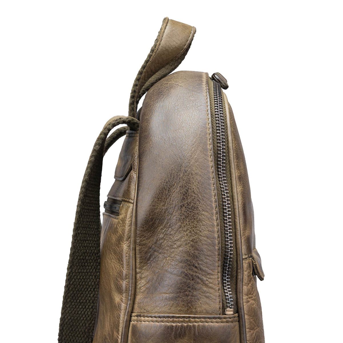 Рюкзак Dr.Koffer из натуральной кожи коричневый