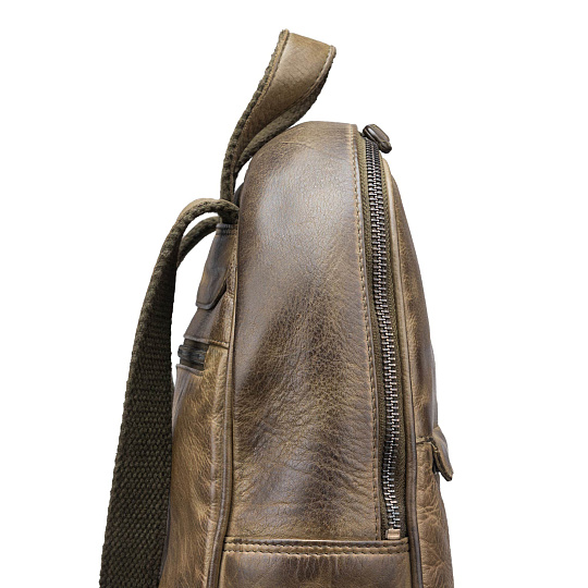 Рюкзак Dr.Koffer из натуральной кожи коричневый