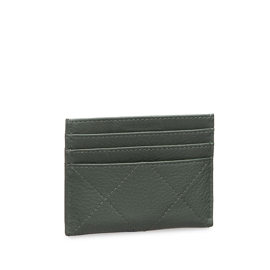 Кредитница Dr.Koffer из натуральной кожи зеленая