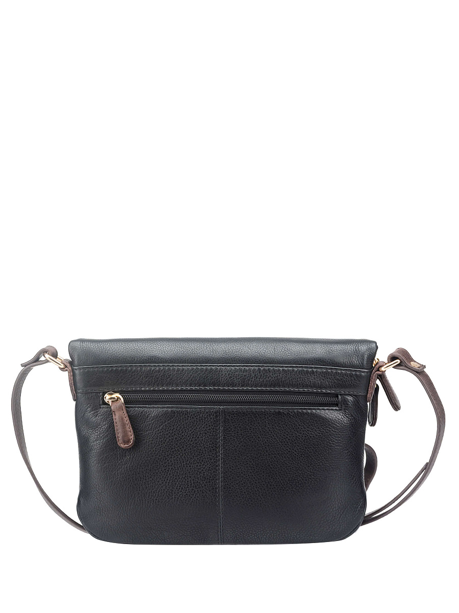 Женская сумка Dr. Koffer из натуральной кожи черная