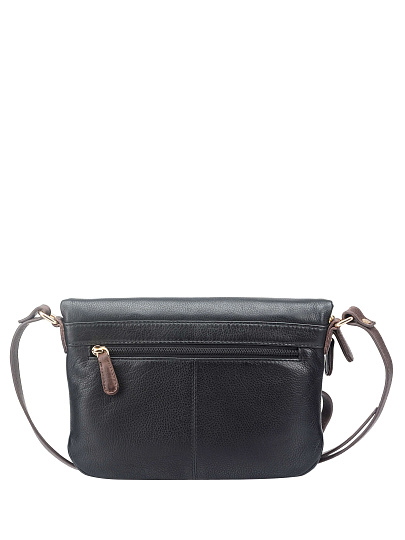 Женская сумка Dr. Koffer из натуральной кожи черная