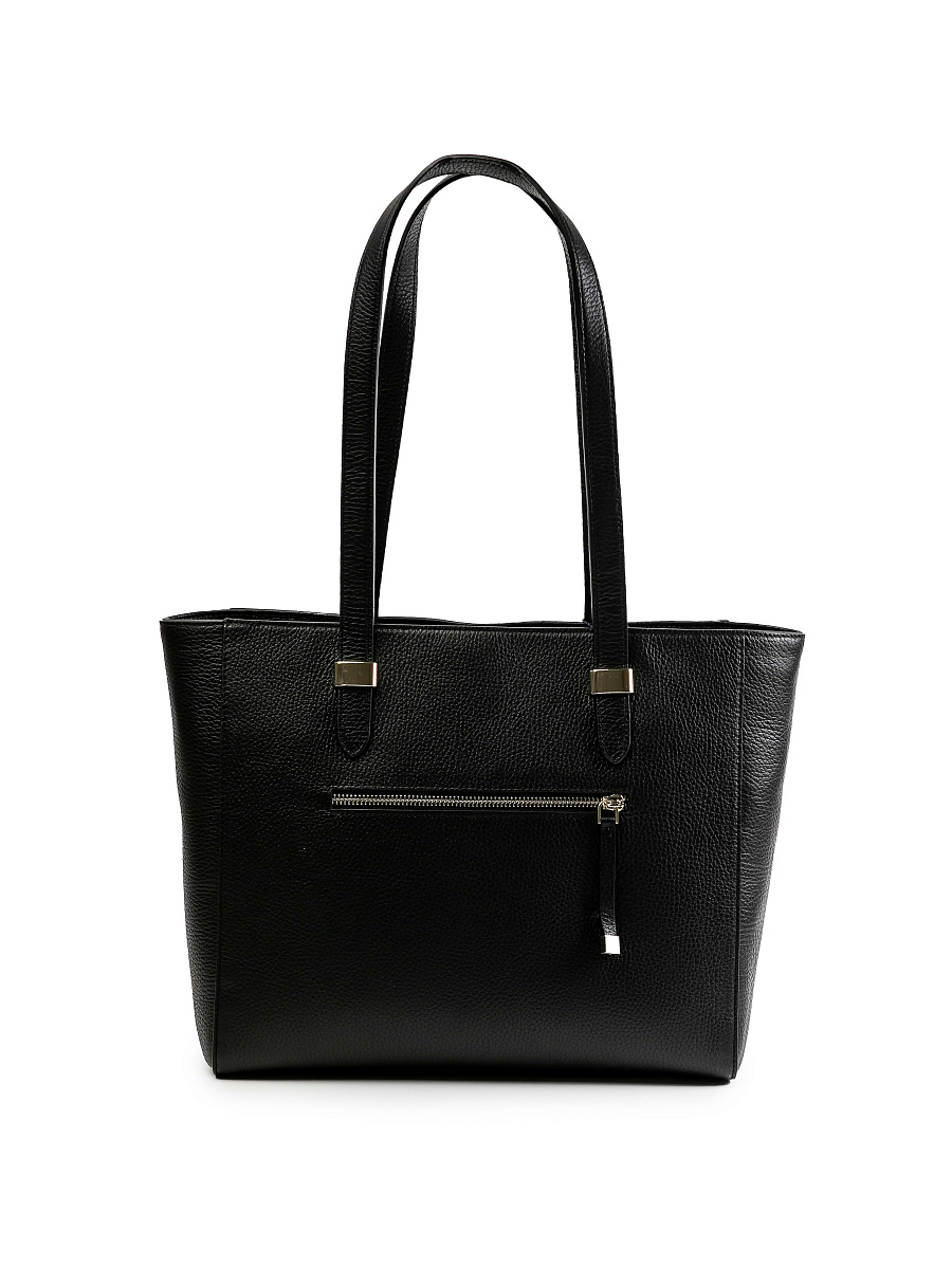 Женская сумка Dr.Koffer из натуральной кожи черная