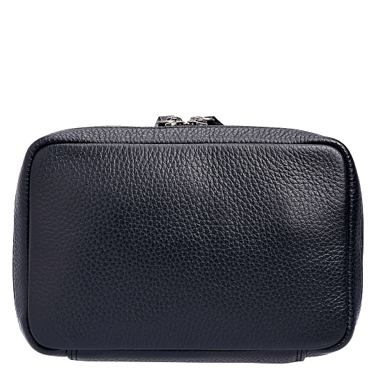 Несессер Dr. Koffer из натуральной кожи черный