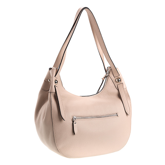 Женская сумка Dr. Koffer из натуральной кожи бежевая