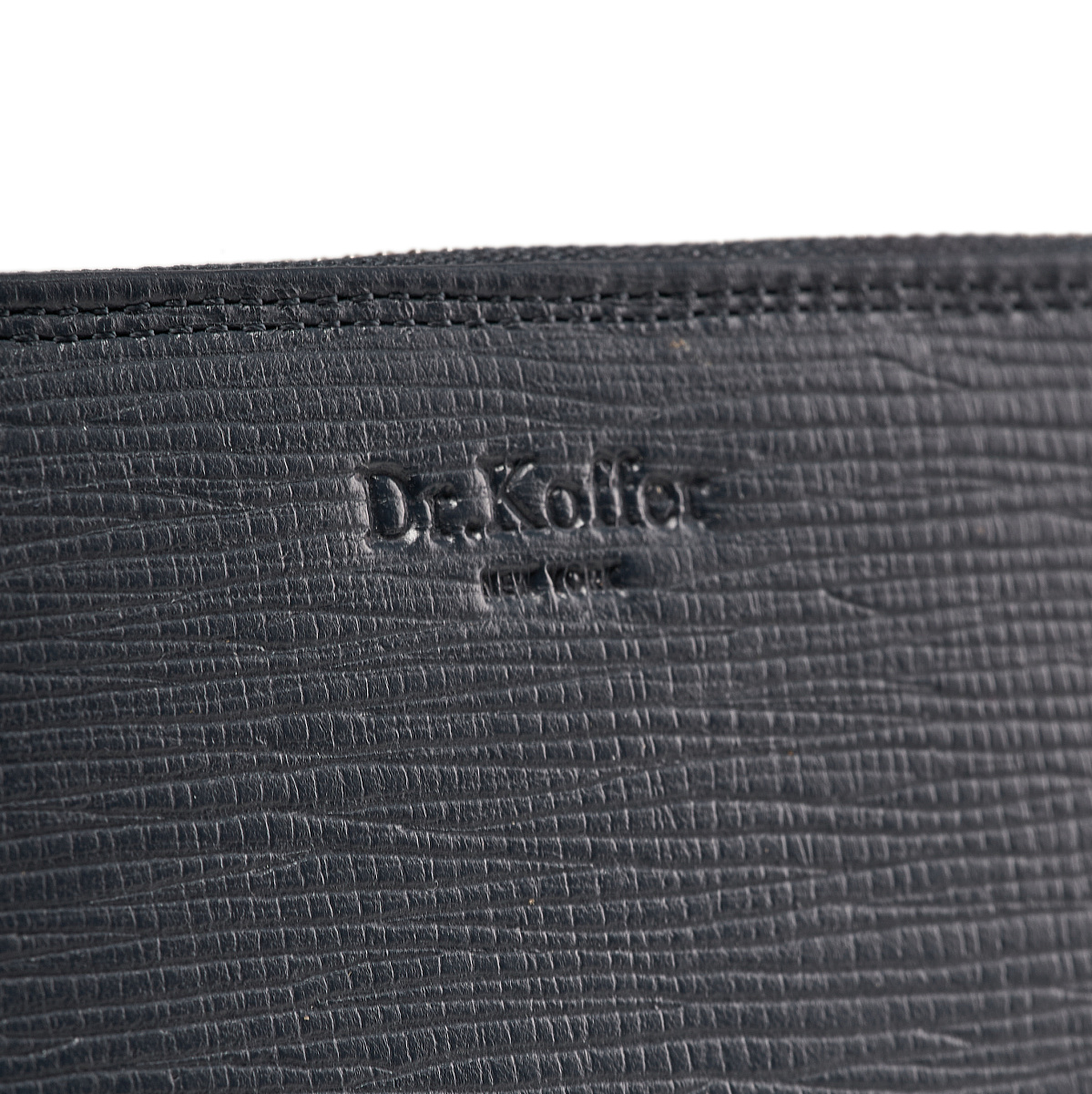 Портмоне Dr.Koffer из натуральной кожи синее