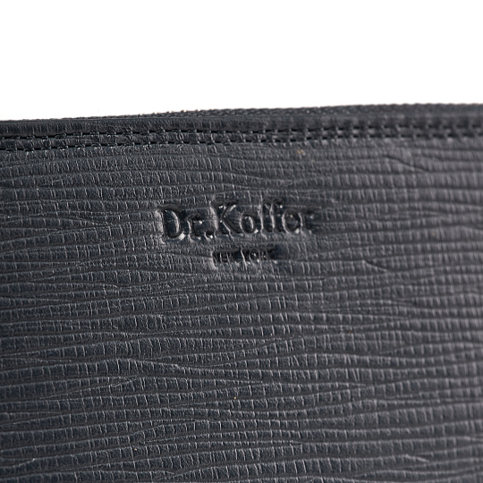 Портмоне Dr.Koffer из натуральной кожи синее