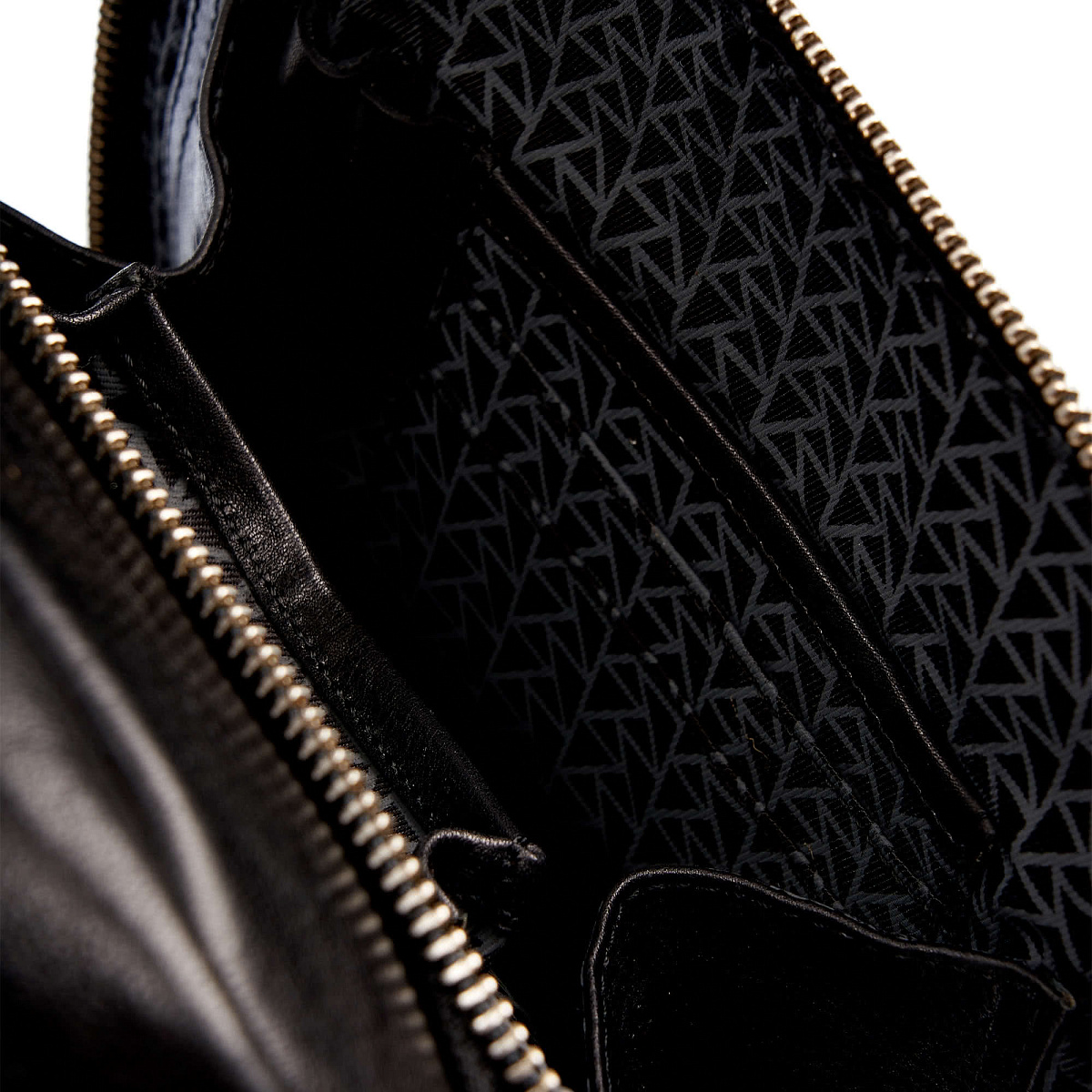 Сумка через плечо Dr.Koffer из натуральной кожи черная