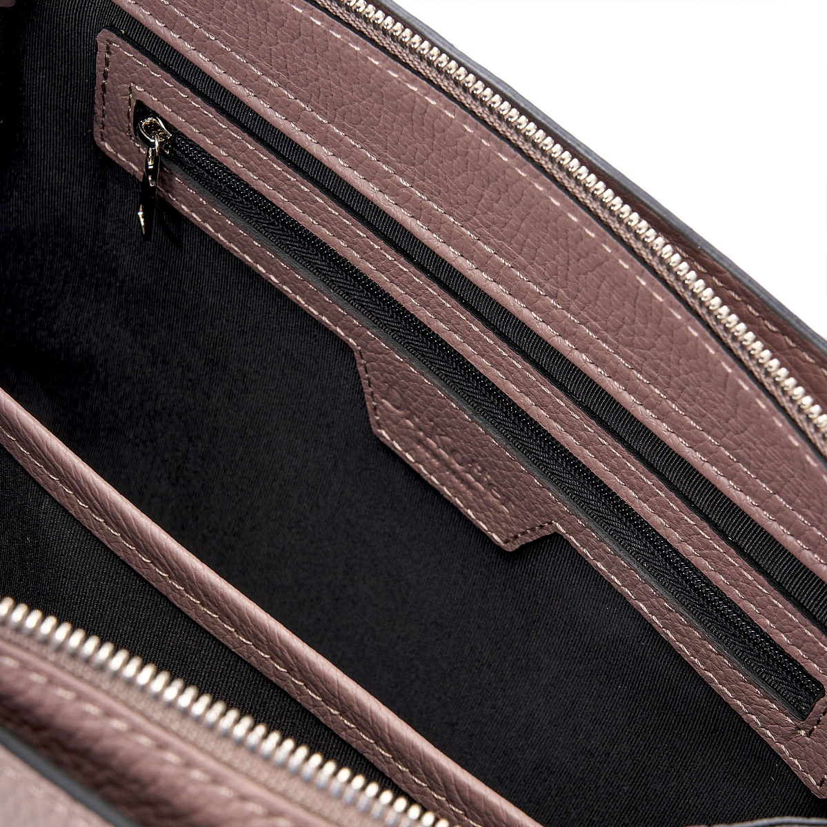 Женская сумка Dr. Koffer из натуральной кожи розовая