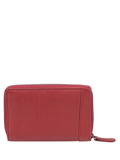 Портмоне Dr.Koffer из натуральной кожи бордовое