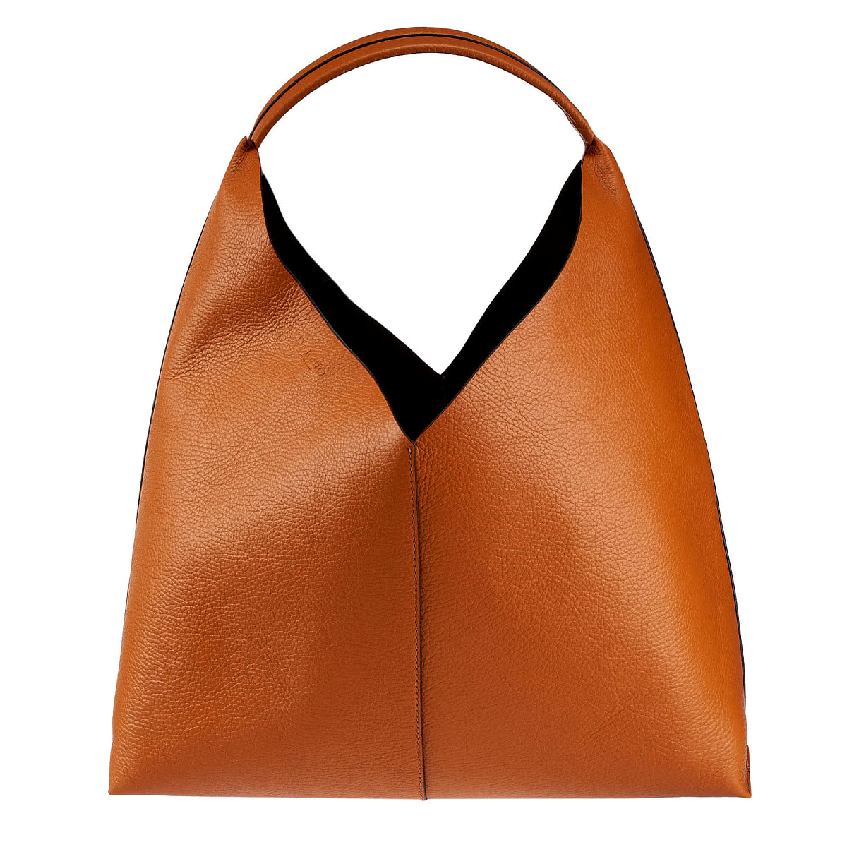 Женская сумка Dr.Koffer из натуральной кожи оранжевая