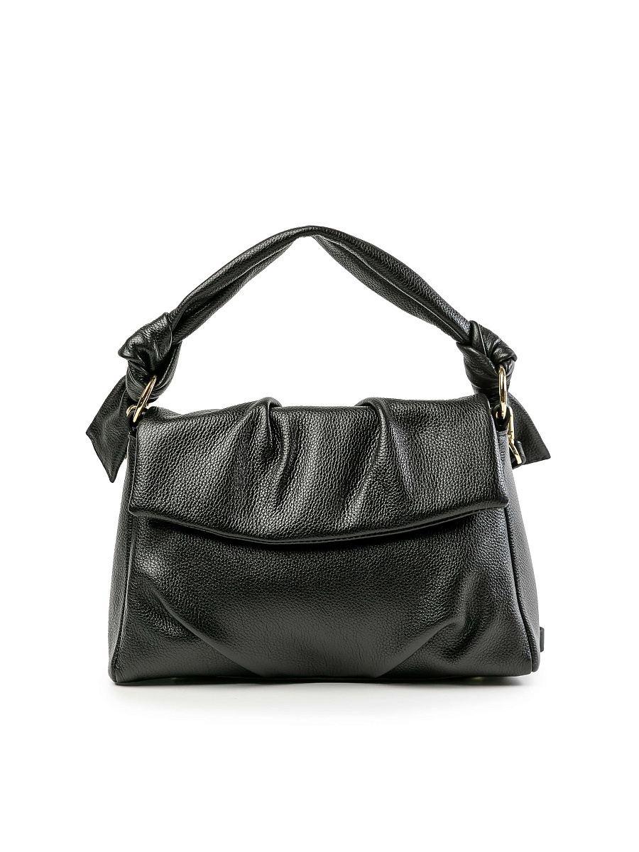 Женская сумка Dr.Koffer из натуральной кожи черная