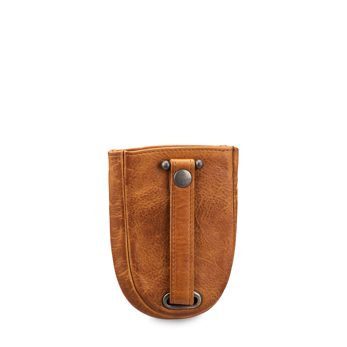 Ключница Dr.Koffer из натуральной кожи светло-коричневая