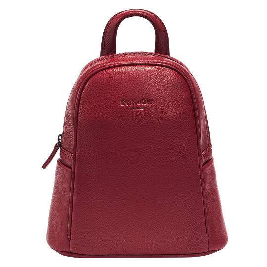 Рюкзак Dr.Koffer из натуральной кожи бордовый