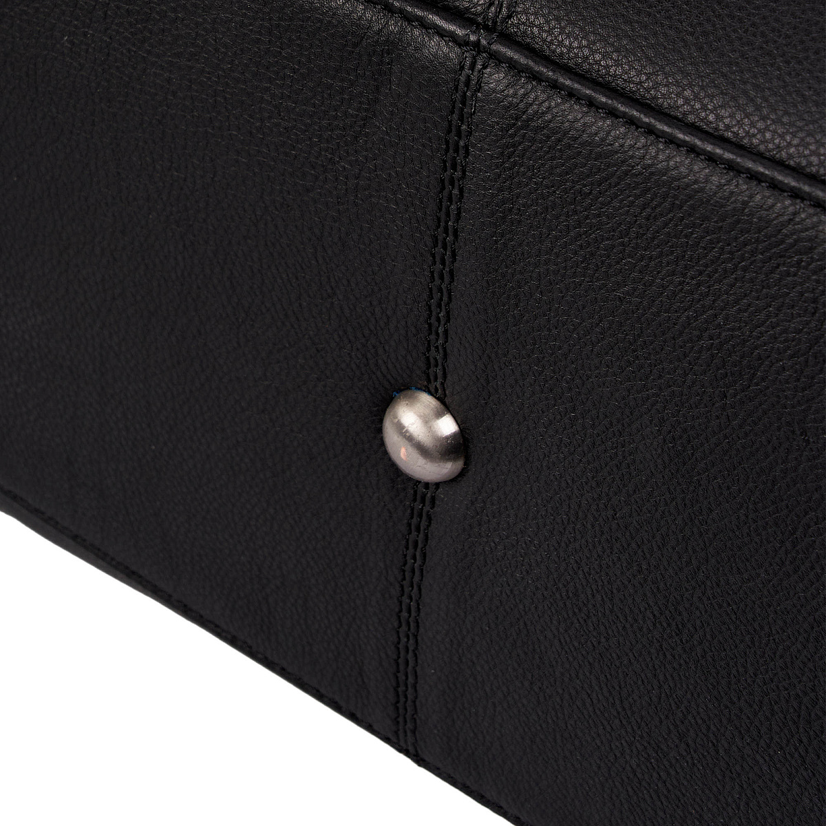 Сумка дорожная Dr.Koffer из натуральной кожи черная