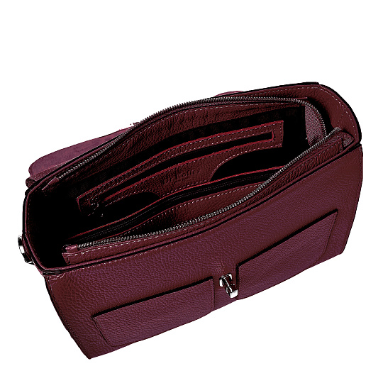 Бордовый сэтчел Dr. Koffer 5660S-03